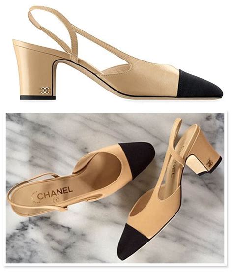 chanel two tone slingback price in france|chanel slingback price.